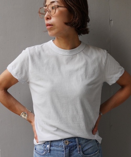 ATON (エイトン) FRESCA SINGLE JERSEY/COMPACT T-SHIRT（T