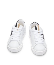 BOSS（ボス）の「キッズ レザースニーカー ロゴライン（スニーカー）」