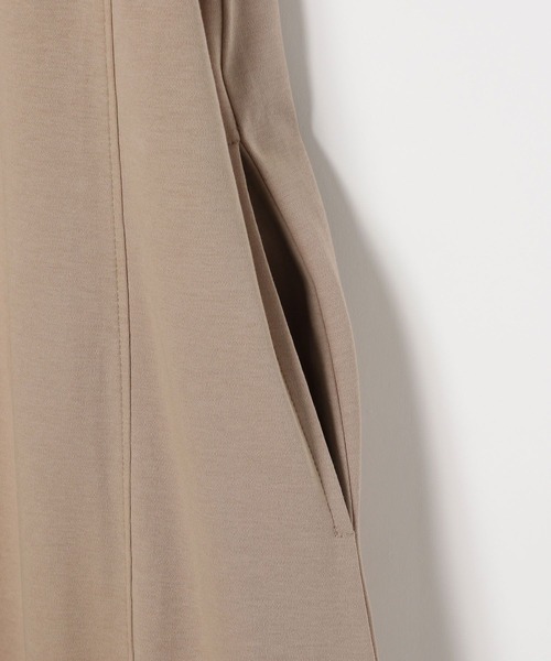 BAYFLOW（ベイフロー）の「[しなやかな肌触り]シルケットロゴワンピース（ワンピース・レディース・チャコール/ベージュ/ブルー・FREE）」の19枚目の写真