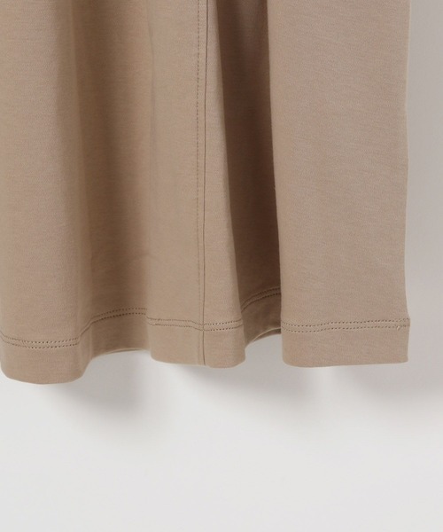 BAYFLOW（ベイフロー）の「[しなやかな肌触り]シルケットロゴワンピース（ワンピース・レディース・チャコール/ベージュ/ブルー・FREE）」の20枚目の写真