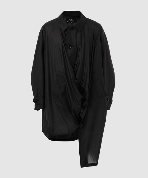 ANREALAGE(アンリアレイジ)の「ULTRA LIGHT NYLON BALL COAT(その他アウター・メンズ・ブルー系その他/ブラック・48/46/38)」の1枚目の写真