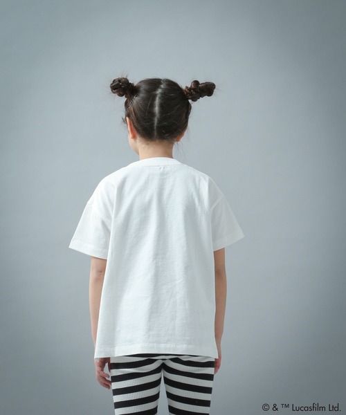 LOWRYS FARM(ローリーズファーム)の「STAR WARS/アートT 451872(Tシャツ/カットソー・キッズ・ホワイト系その他/ブラック/チャコールグレー/オフホワイト・110cm/120cm/130cm/140cm/150cm)」の7枚目の写真