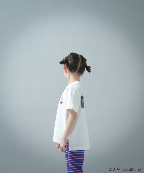 LOWRYS FARM(ローリーズファーム)の「STAR WARS/アートT 451872(Tシャツ/カットソー・キッズ・ホワイト系その他/ブラック/チャコールグレー/オフホワイト・110cm/120cm/130cm/140cm/150cm)」の12枚目の写真