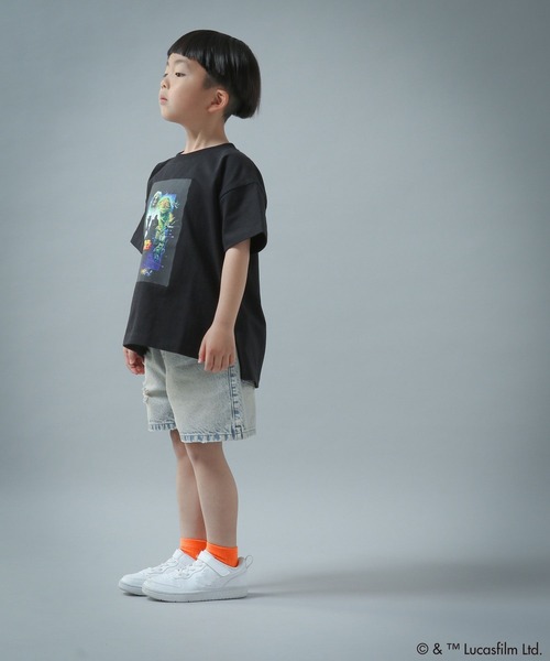 LOWRYS FARM(ローリーズファーム)の「STAR WARS/アートT 451872(Tシャツ/カットソー・キッズ・ホワイト系その他/ブラック/チャコールグレー/オフホワイト・110cm/120cm/130cm/140cm/150cm)」の18枚目の写真