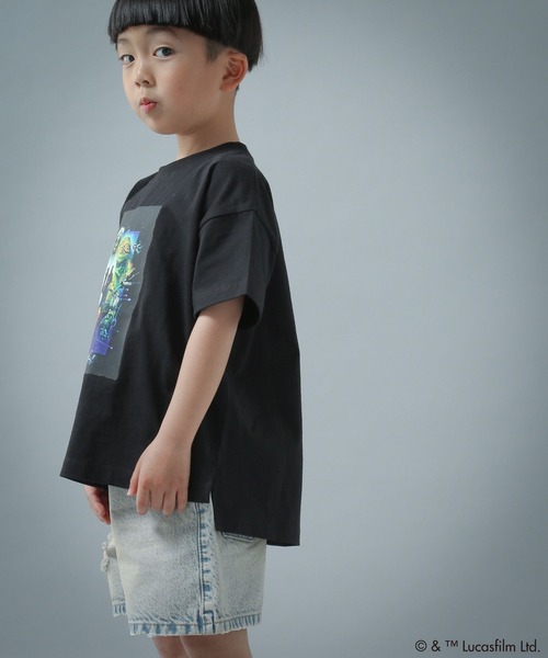 LOWRYS FARM(ローリーズファーム)の「STAR WARS/アートT 451872(Tシャツ/カットソー・キッズ・ホワイト系その他/ブラック/チャコールグレー/オフホワイト・110cm/120cm/130cm/140cm/150cm)」の20枚目の写真