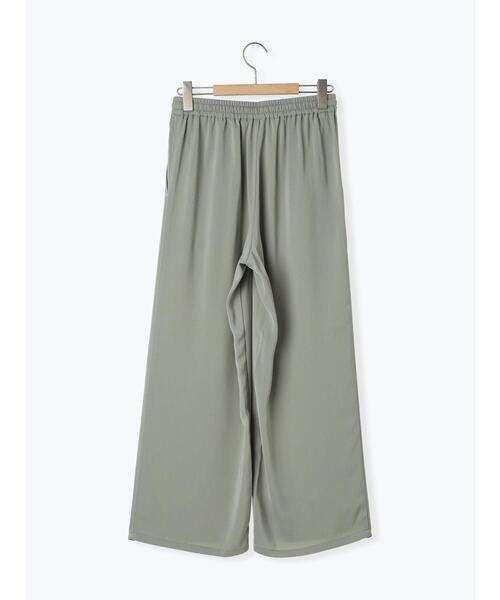 Samansa Mos2 blue(サマンサモスモスブルー)の「【接触冷感】イージーパンツ(その他パンツ・レディース・ベージュ/ブラック/カーキ/チャコールグレー・F)」の9枚目の写真