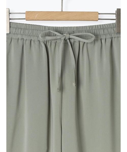 Samansa Mos2 blue(サマンサモスモスブルー)の「【接触冷感】イージーパンツ(その他パンツ・レディース・ベージュ/ブラック/カーキ/チャコールグレー・F)」の8枚目の写真