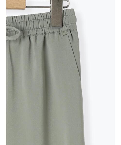 Samansa Mos2 blue(サマンサモスモスブルー)の「【接触冷感】イージーパンツ(その他パンツ・レディース・ベージュ/ブラック/カーキ/チャコールグレー・F)」の7枚目の写真