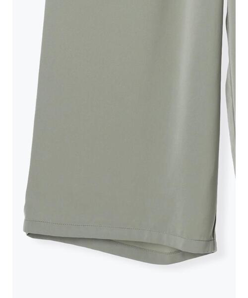 Samansa Mos2 blue(サマンサモスモスブルー)の「【接触冷感】イージーパンツ(その他パンツ・レディース・ベージュ/ブラック/カーキ/チャコールグレー・F)」の6枚目の写真