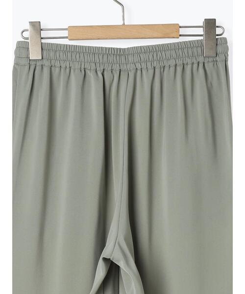 Samansa Mos2 blue(サマンサモスモスブルー)の「【接触冷感】イージーパンツ(その他パンツ・レディース・ベージュ/ブラック/カーキ/チャコールグレー・F)」の5枚目の写真