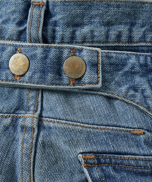 NVRFRGT(ネヴァーフォーゲット)の「3D TWISTED JEANS 2.0(デニムパンツ・メンズ・インディゴブルー・1/2)」の8枚目の写真