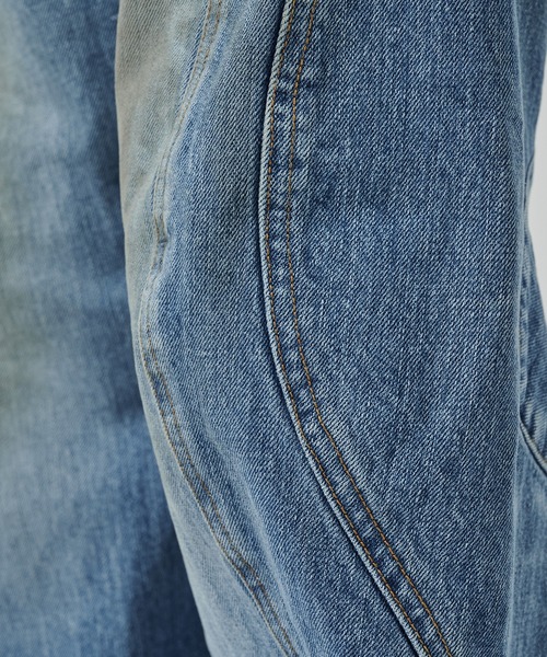 NVRFRGT(ネヴァーフォーゲット)の「3D TWISTED JEANS 2.0(デニムパンツ・メンズ・インディゴブルー・1/2)」の11枚目の写真
