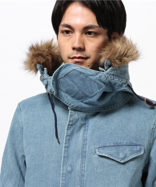 CIAOPANIC（チャオパニック）の「【Ciaopanic】　デニムM-51モッズコート（その他アウター・メンズ・サックスブルー/インディゴブルー・LARGE/MEDIUM）」の8枚目の写真