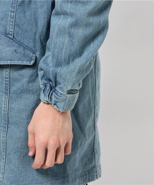 CIAOPANIC（チャオパニック）の「【Ciaopanic】　デニムM-51モッズコート（その他アウター・メンズ・サックスブルー/インディゴブルー・LARGE/MEDIUM）」の9枚目の写真