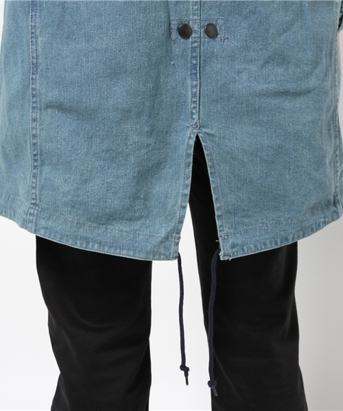 CIAOPANIC（チャオパニック）の「【Ciaopanic】　デニムM-51モッズコート（その他アウター・メンズ・サックスブルー/インディゴブルー・LARGE/MEDIUM）」の11枚目の写真