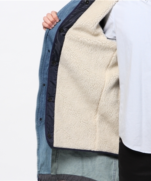 CIAOPANIC（チャオパニック）の「【Ciaopanic】　デニムM-51モッズコート（その他アウター・メンズ・サックスブルー/インディゴブルー・LARGE/MEDIUM）」の3枚目の写真