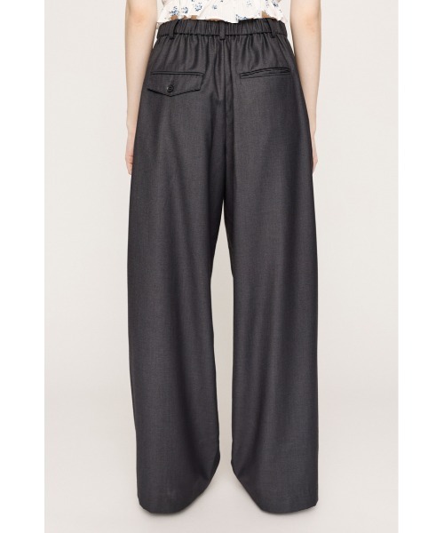 SLY(スライ)の「RELAX TUCK MANNISH PT リラックス タック マニッシュ パンツ(スラックス・レディース・ブラック/マルチ/杢グレー・1/2)」の10枚目の写真