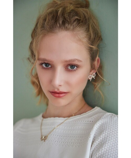 TOCCA（トッカ）の「MIST KNIT ニットプルオーバー（ニット/セーター・レディース・ネイビー系/アイボリー系/ピンク系・SMALL/MEDIUM）」の8枚目の写真