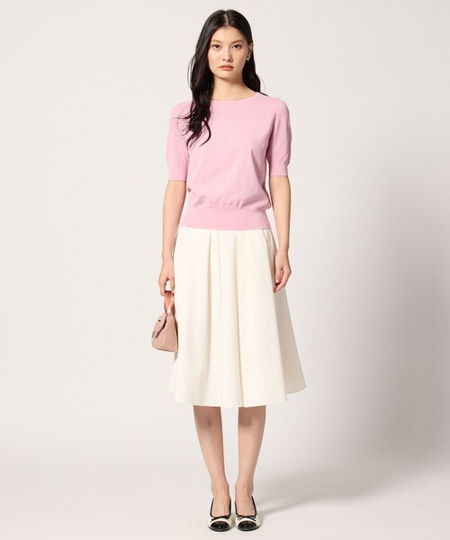 TOCCA（トッカ）の「MIST KNIT ニットプルオーバー（ニット/セーター・レディース・ネイビー系/アイボリー系/ピンク系・SMALL/MEDIUM）」の17枚目の写真