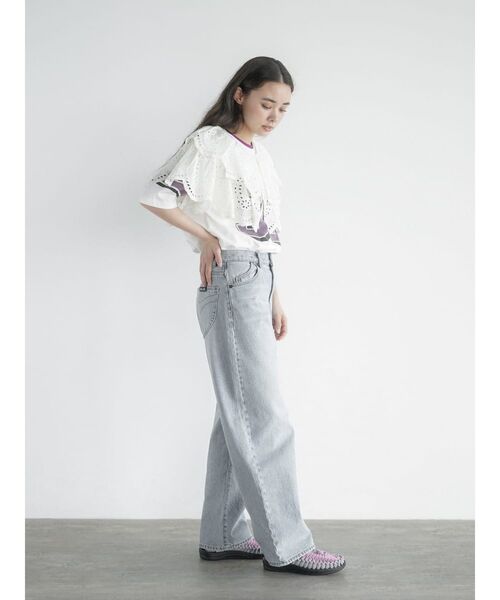 Cutwork lace layered Bolero レディース セール】Cutwork lace layered Bolero（その他トップス）｜FIKA