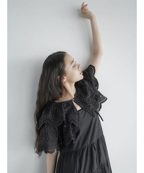 Cutwork lace layered Bolero レディース セール】Cutwork lace layered Bolero（その他トップス）｜FIKA