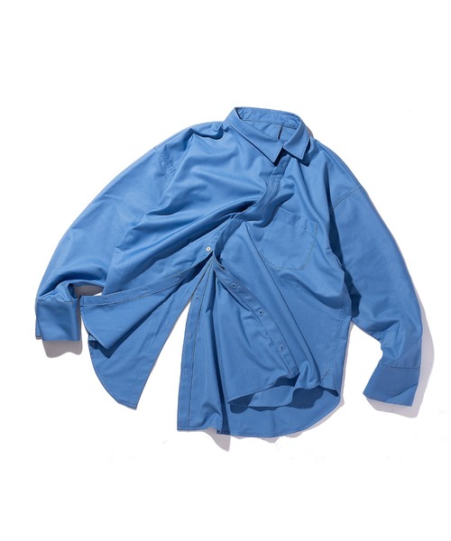 CONZ(コンズ)の「OVER SHIRT(シャツ/ブラウス・メンズ・ブルー/グレー・2/3)」の6枚目の写真
