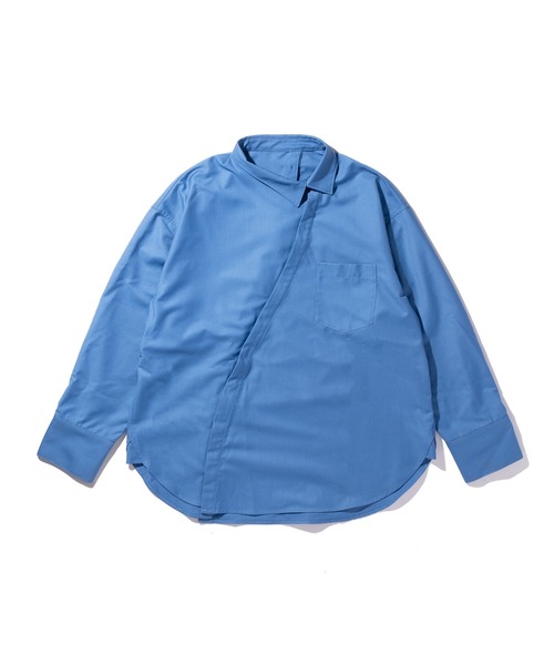 CONZ(コンズ)の「OVER SHIRT(シャツ/ブラウス・メンズ・ブルー/グレー・2/3)」の9枚目の写真