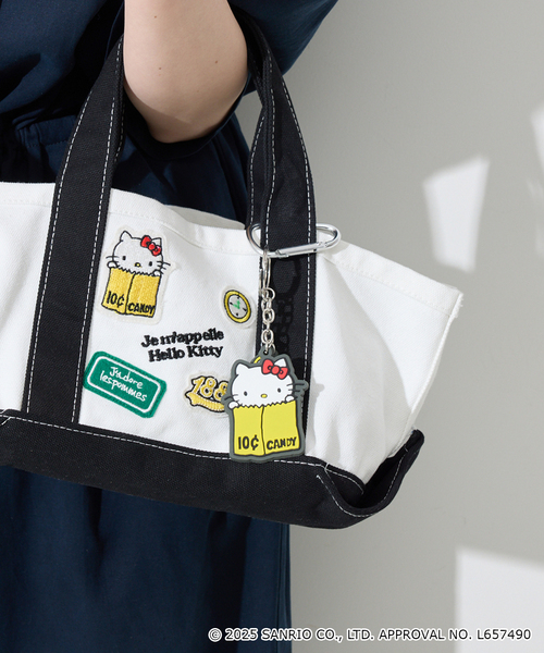 WEB限定/追加3》Hello Kitty ワッペンランチトートバック