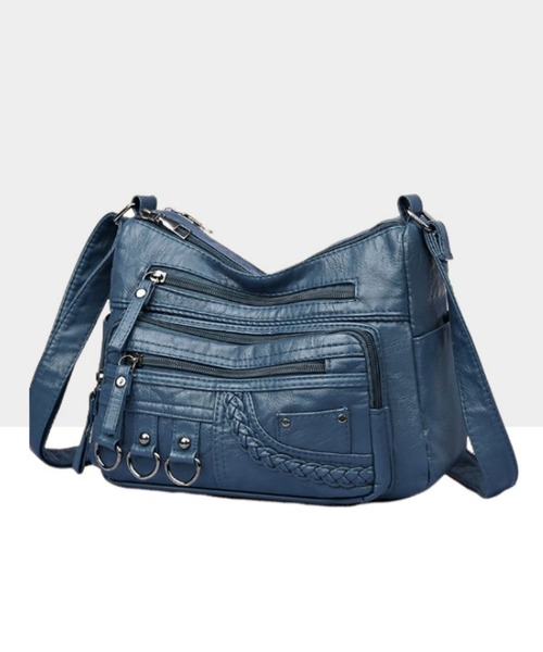 DT★Max Mara★afosi レザーショルダーバッグ MAX MARA マックスマーラ ロゴ ショルダーバッグ レザー