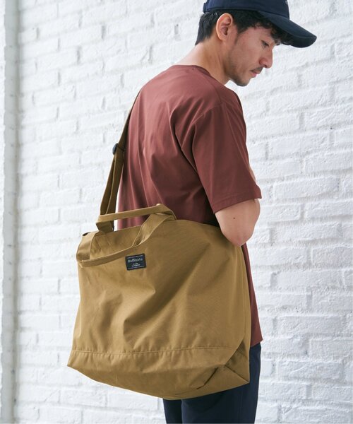 ikka（イッカ）の「ポリキャン2WAY ジップショルダーバッグ（ショルダーバッグ・メンズ・オリーブ/ブラック/ベージュ・FREE）」の4枚目の写真