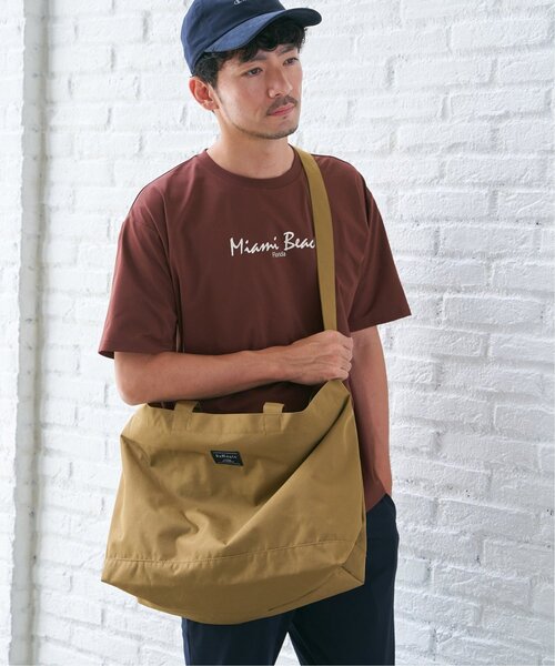 ikka（イッカ）の「ポリキャン2WAY ジップショルダーバッグ（ショルダーバッグ・メンズ・オリーブ/ブラック/ベージュ・FREE）」の8枚目の写真