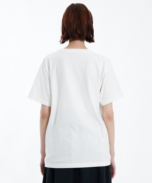 AP STUDIO ギザ87 ビッグTシャツ⭐︎ホワイト アディダス ラウンジ ピザグラフィック 半袖Tシャツ - ホワイト