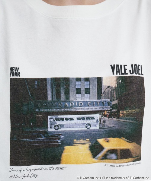 GOOD ROCK SPEED(グッドロックスピード)の「【別注】PUBLIC TOKYO×GOOD ROCK SPEED×LIFE PICTURE COLLECTION Tシャツ (LIFE PC YALE JOEL TEE)(Tシャツ/カットソー・レディース・ダークグレー/ホワイト・FREE)」の9枚目の写真