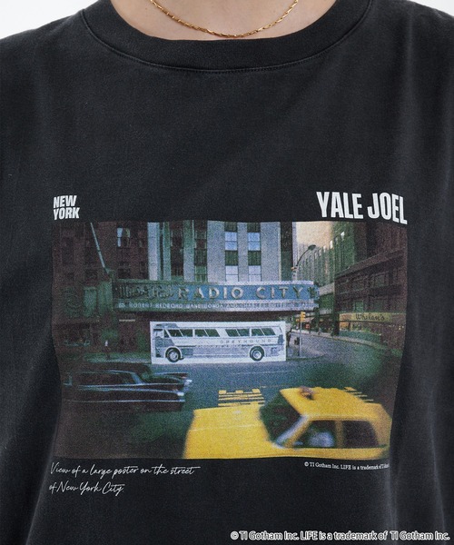 GOOD ROCK SPEED(グッドロックスピード)の「【別注】PUBLIC TOKYO×GOOD ROCK SPEED×LIFE PICTURE COLLECTION Tシャツ (LIFE PC YALE JOEL TEE)(Tシャツ/カットソー・レディース・ダークグレー/ホワイト・FREE)」の13枚目の写真