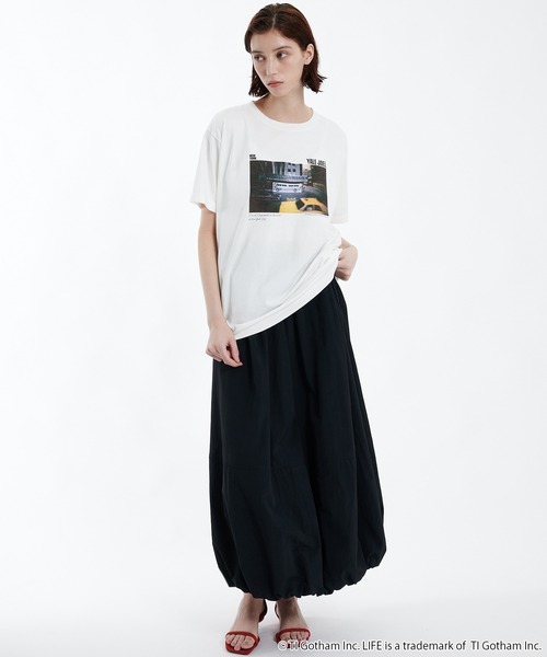 GOOD ROCK SPEED(グッドロックスピード)の「【別注】PUBLIC TOKYO×GOOD ROCK SPEED×LIFE PICTURE COLLECTION Tシャツ (LIFE PC YALE JOEL TEE)(Tシャツ/カットソー・レディース・ダークグレー/ホワイト・FREE)」の20枚目の写真