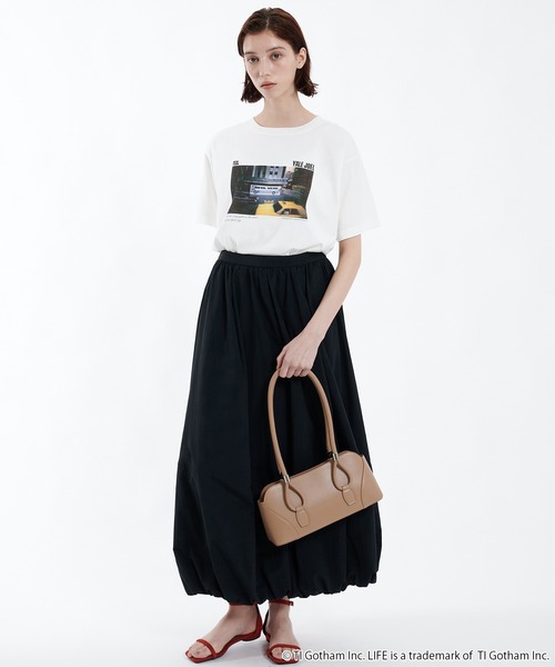 GOOD ROCK SPEED(グッドロックスピード)の「【別注】PUBLIC TOKYO×GOOD ROCK SPEED×LIFE PICTURE COLLECTION Tシャツ (LIFE PC YALE JOEL TEE)(Tシャツ/カットソー・レディース・ダークグレー/ホワイト・FREE)」の21枚目の写真