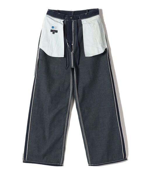 SHIPS(シップス)の「SHIPS Primary Navy Label:11oz OW SELVAGE DENIM(デニムパンツ・レディース・ネイビー・36/38/40)」の6枚目の写真