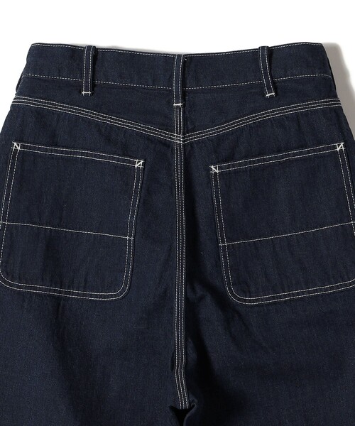 SHIPS(シップス)の「SHIPS Primary Navy Label:11oz OW SELVAGE DENIM(デニムパンツ・レディース・ネイビー・36/38/40)」の9枚目の写真