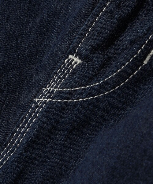 SHIPS(シップス)の「SHIPS Primary Navy Label:11oz OW SELVAGE DENIM(デニムパンツ・レディース・ネイビー・36/38/40)」の4枚目の写真