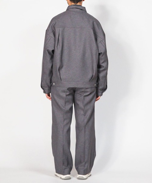 meanswhile(ミーンズワイル)の「Side Zip Polyester Slacks(スラックス・メンズ・ブラウン/ブラック・2(M)/3(L)/1(S))」の5枚目の写真