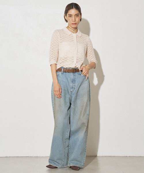 Whim Gazette【GEMINI】DENIMパンツ　36 GEMINI】ダスティDENIM（デニムパンツ）｜Whim Gazette（ウィム