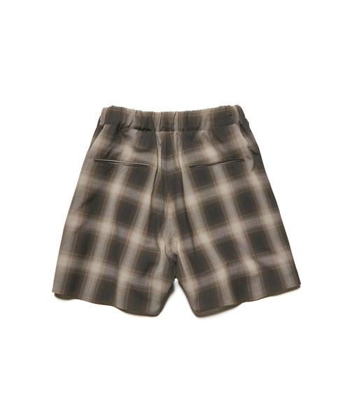 SOPHNET.(ソフネット)の「HIGH-TWIST OMBRE CHECK SHORTS(その他パンツ・メンズ・ブラウン/グレー・4/3/2/1)」の3枚目の写真