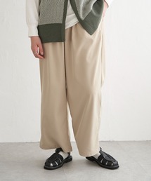 フロントタックワイドパンツ