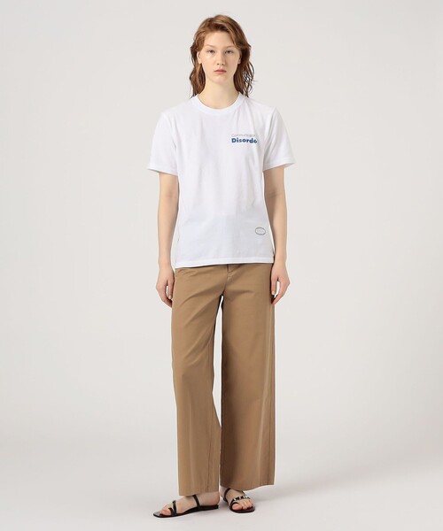 TANGTANG(タンタン)の「TANGTANG DISORDER Tシャツ(Tシャツ/カットソー・レディース・ホワイト・S)」の2枚目の写真