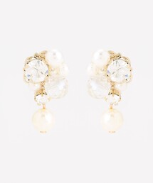 ANY SIS（エニィスィス）の「ドロップパール調ジュエル イヤリング（イヤリング）」