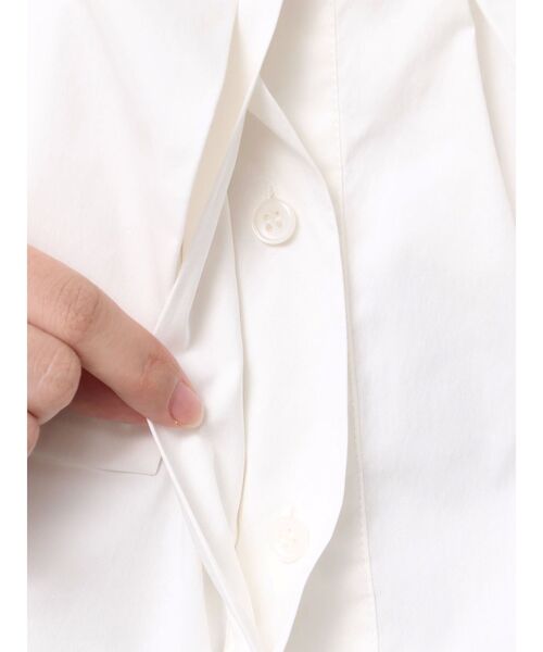 ELENDEEK（エレンディーク）の「マルチネックブラウス【セットアップ対応】（シャツ/ブラウス・レディース・ブラック/オフホワイト/ブルー・FREE）」の15枚目の写真