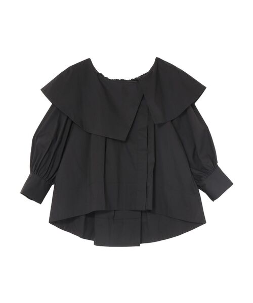 ELENDEEK（エレンディーク）の「マルチネックブラウス【セットアップ対応】（シャツ/ブラウス・レディース・ブラック/オフホワイト/ブルー・FREE）」の7枚目の写真