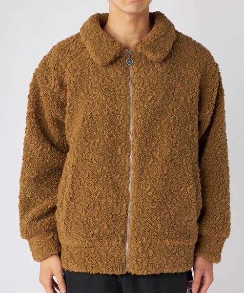 Kappa（カッパ）の「ボアフリースジャケット（その他アウター・メンズ・ブラウン系その他/ブラック・X-LARGE/LARGE/MEDIUM）」の14枚目の写真