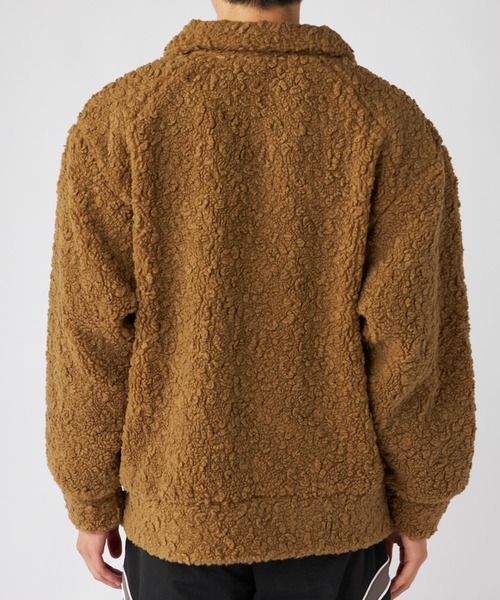 Kappa（カッパ）の「ボアフリースジャケット（その他アウター・メンズ・ブラウン系その他/ブラック・X-LARGE/LARGE/MEDIUM）」の4枚目の写真