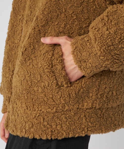 Kappa（カッパ）の「ボアフリースジャケット（その他アウター・メンズ・ブラウン系その他/ブラック・X-LARGE/LARGE/MEDIUM）」の6枚目の写真